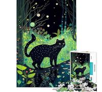 Jigsaw Puzzles for Teenagers 1000 Piece Cat in A Dream for Birthday, Chrismas Presents for Women DIY Toys for Age 14+ Game (38x52cm)