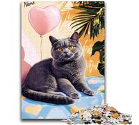 Jigsaw Puzzles for Teenagers 1000 Piece Cat Lying on The Sofa Challenging Game And Family Play for Is Ideal As A Gift for The Whole Family 26x38cm
