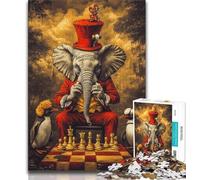 Jigsaw Puzzles for Teenagers 1000 Piece Circus Animals 1000 Pieces for Adults,is Ideal As Gifts for The Whole Family for Age 14 (size 38x26cm)