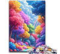 Jigsaw Puzzles for Teenagers 1000 Piece Colourful Forests Teenager Puzzles,Educational Games DIY Toys Great Gifts And Toys (38x26cm)