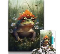 Jigsaw Puzzles for Teenagers 1000 Piece Colourful Frog Baby Teenager Puzzles,learning Educational Is Ideal As A Gift for The Whole Family (size 38x26cm)