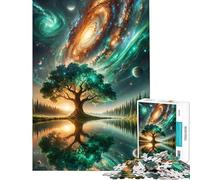 Jigsaw Puzzles for Teenagers 1000 Piece Cosmic Infinity Grove Adult Puzzles Brain Teaser Game Precision Cutting Christmas Birthday Gifts (Size 50x75cm)