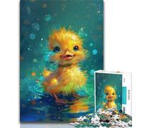 Jigsaw Puzzles for Teenagers 1000 Piece Cute Little Yellow Duck 1000 Pieces for Adults,is Ideal As Gifts for The Whole Family for Age 14 (size 38x26cm)