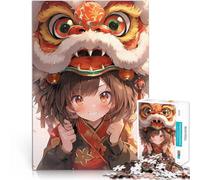 Jigsaw Puzzles for teenagers 1000 Piece Cute Loli Anime Girl Familienaktivität Einzigartige Wohndekoration und Geschenke50x70cm