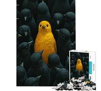 Jigsaw Puzzles for Teenagers 1000 Piece Dare to Be Different Impossible Game Toys Educational Games Great Gifts for Games Stress Reliever (Size 38x26cm)