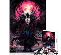 Jigsaw Puzzles for Teenagers 1000 Piece Dark Samurai Lord Toy Wall Decor Secret Santa Gifts Fun Games Fun at Home Activities, Size 38x26cm