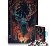 Jigsaw Puzzles for teenagers 1000 Piece Deer Playful Brain intelligence challenge addictive toys gifts for friends and family 50x70cm