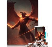Jigsaw Puzzles for Teenagers 1000 Piece Demon,learning Educational Toys Fun at Home Activities,Birthday Present,Travel Gifts (75x50cm)