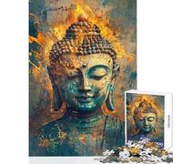 Jigsaw Puzzles for Teenagers 1000 Piece Divine Enlightenment Jigsaw AntiStress Toys Staycation Kill Time Christmas Birthday Gifts (Size 38x52cm)