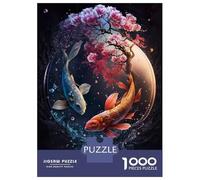 Jigsaw Puzzles for Teenagers 1000 Piece Dragon And Tiger Confrontation Jigsaw Puzzle Relax Games Difficult Hard Fun at Home Activities, 52x38cm/1000pcs