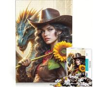 Jigsaw Puzzles for Teenagers 1000 Piece Dragons Dawn, Hands-on Game, Difficult And Challenge, Challenging Game Gifts 50x75cm