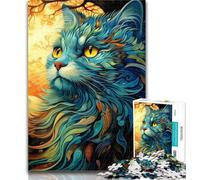 Jigsaw Puzzles for Teenagers 1000 Piece Dream Cats 1000 Pieces for Adults,for Educational Game Challenge Toy Unique Home Decor And Gifts 50x75cm