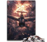 Jigsaw Puzzles for Teenagers 1000 Piece Dream Fighter 1000 Piece Puzzle,Stress Reliever Staycation Kill Time Wishlist with Santa Claus (50x75cm)