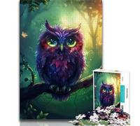 Jigsaw Puzzles for Teenagers 1000 Piece Dream Owl Jigsaw,learning Educational Is Ideal As A Gift for The Whole Family 26x38cm