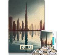 Jigsaw Puzzles for Teenagers 1000 Piece Dubai,Educational Stress Relief Toy for Is Ideal As A Gift for The Whole Family (75x50cm)