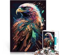 Jigsaw Puzzles for teenagers 1000 Piece Eagle Art Style 4 Spiele Spielzeug Geschenk Geburtstagsgeschenk, Geschenke, Wandkunst52x38cm