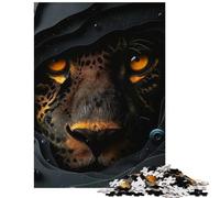 Jigsaw Puzzles for Teenagers 1000 Piece ELUSIVE JAGUAR Help The Brain Exercise For Family Fun Fun Games for And from 14 Years And over (38x52cm)