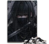 Jigsaw Puzzles for Teenagers 1000 Piece Evil Ninja Jigsaw,learning Educational Is Ideal As A Gift for The Whole Family (75x50cm)