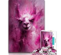 Jigsaw Puzzles for Teenagers 1000 Piece Fantasy Alpaca 1000 Pieces for Adults,Challenging Difficult Deal As Gifts for The Whole Family (size 38x26cm)