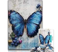Jigsaw Puzzles for Teenagers 1000 Piece Fantasy Butterfly,Decompressing Intellectual Educational Toy Is Ideal As Gifts for The Whole Family 38x26cm