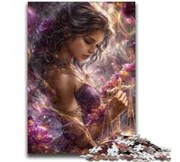 Jigsaw Puzzles for Teenagers 1000 Piece Fantasy Dark Girl Puzzles for Adults,is Ideal As Gifts for The Whole Family for Age 14+ (50x75cm)