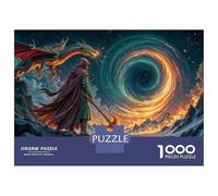Jigsaw Puzzles for Teenagers 1000 Piece Fantasy Dragon Artwork-2 Puzzle for Adults Hands-on Game Wall Decoration Christmas Birthday Gifts 38x26cm/1000pcs