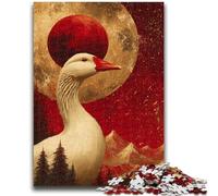 Jigsaw Puzzles for Teenagers 1000 Piece Fantasy Duck Adult Puzzles,Educational Games Home Decoration Birthday Present, Gifts, Wall Art (38x26cm)