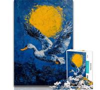 Jigsaw Puzzles for Teenagers 1000 Piece Fantasy Duck,Challenging Game And Family Play Birthday Present,Gifts,Wall Art 75x50cm