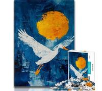 Jigsaw Puzzles for Teenagers 1000 Piece Fantasy Duck,for Educational Game Challenge Toy Birthday Present,Gifts,Wall Art 38x26cm