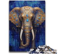 Jigsaw Puzzles for Teenagers 1000 Piece Fantasy Elephant Adult Puzzles,Educational Games Home Decoration Birthday Present, Gifts, Wall Art (50x75cm)