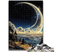 Jigsaw Puzzles for Teenagers 1000 Piece Fantasy Landscape Adult Jigsaw,Artistic Wall Decor & Birthday Gift Idea for Friends, Home Office (38x26cm)