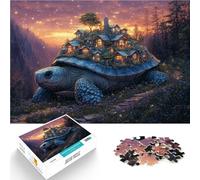 Jigsaw Puzzles for teenagers 1000 Piece Fantasy Nature Turtle Hands-on Game 26x38cm deal as gifts for the whole family for ages 14+