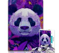 Jigsaw Puzzles for Teenagers 1000 Piece Fantasy Panda Adult Jigsaw,Artistic Wall Decor & Birthday Gift Idea for Friends, Home Office 38x26cm