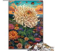 Jigsaw Puzzles for Teenagers 1000 Piece Farm Flower Sea, Help The Brain Exercise Addictive Toys to Cultivate Patience Enhance Memory (Size 50x75cm)