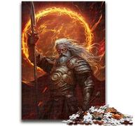 Jigsaw Puzzles for Teenagers 1000 Piece Fire Warrior Teenager Puzzles,Educational Games DIY Toys Great Gifts And Toys (50x75cm)