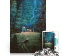 Jigsaw Puzzles for teenagers 1000 Piece Forest Secret Spiele Spielzeug Geschenk Geschenke für Freunde und Familie52x38cm