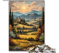 Jigsaw Puzzles for Teenagers 1000 Piece French Provence Countrys, Learning Educational Is Ideal As A Gift for The Whole Family (Size 26x38cm)