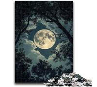 Jigsaw Puzzles for Teenagers 1000 Piece Full Moon Challenging Game Toys Deal As Gifts for The Whole Family for Ages 14+ 26x38cm