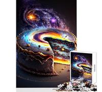 Jigsaw Puzzles for Teenagers 1000 Piece Galactic Cake Educational Toy Gifts Ideas Educational Game Enhance Love between Couples Size 38x52cm
