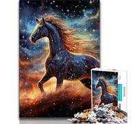 Jigsaw Puzzles for Teenagers 1000 Piece Galaxies Horses Teenager Puzzles,learning Educational Is Ideal As A Gift for The Whole Family (size 38x26cm)