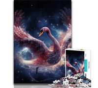 Jigsaw Puzzles for Teenagers 1000 Piece Galaxies Swans 1000 Pieces for Adults,Challenging Difficult Deal As Gifts for The Whole Family (size 75x50cm)