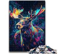 Jigsaw Puzzles for Teenagers 1000 Piece Galaxy Giraffe Challenging Game And Family Play for Is Ideal As A Gift for The Whole Family 26x38cm