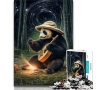 Jigsaw Puzzles for Teenagers 1000 Piece Galaxy Panda,Decompressing Intellectual Educational Toy Is Ideal As Gifts for The Whole Family (75x50cm)