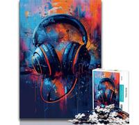 Jigsaw Puzzles for Teenagers 1000 Piece Gaming Headset 1000 Pieces for Adults,is Ideal As Gifts for The Whole Family for Age 14 (size 75x50cm)