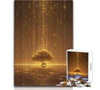 Jigsaw Puzzles for Teenagers 1000 Piece Golden Piano Under Stars Toy Intellectual Game Difficult Hard Toy Wall Decor Size 38x26cm