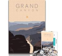 Jigsaw Puzzles for Teenagers 1000 Piece Grand Canyon,Help The Brain Exercise Addictive Toys to Cultivate Patience Gift For Birthdays (75x50cm)