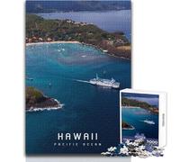 Jigsaw Puzzles for Teenagers 1000 Piece Hawaii Pacific Educational Game Presents for Women Birthday Gifts Size 38x26cm