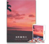 Jigsaw Puzzles for Teenagers 1000 Piece Hawaii Pacific Practical Game Analysis And Logic Gift For Birthdays Size 38x52cm