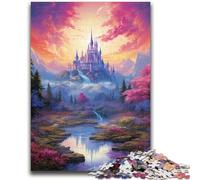 Jigsaw Puzzles for Teenagers 1000 Piece Heaven Landscape Fantasy Colors Teenager Puzzles,Educational Games DIY Toys Great Gifts And Toys (50x75cm)