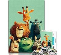 Jigsaw Puzzles for Teenagers 1000 Piece Highland Cow Teenager Puzzles,Educational Games Home Decoration Suitable for Desktop Decoration 75x50cm